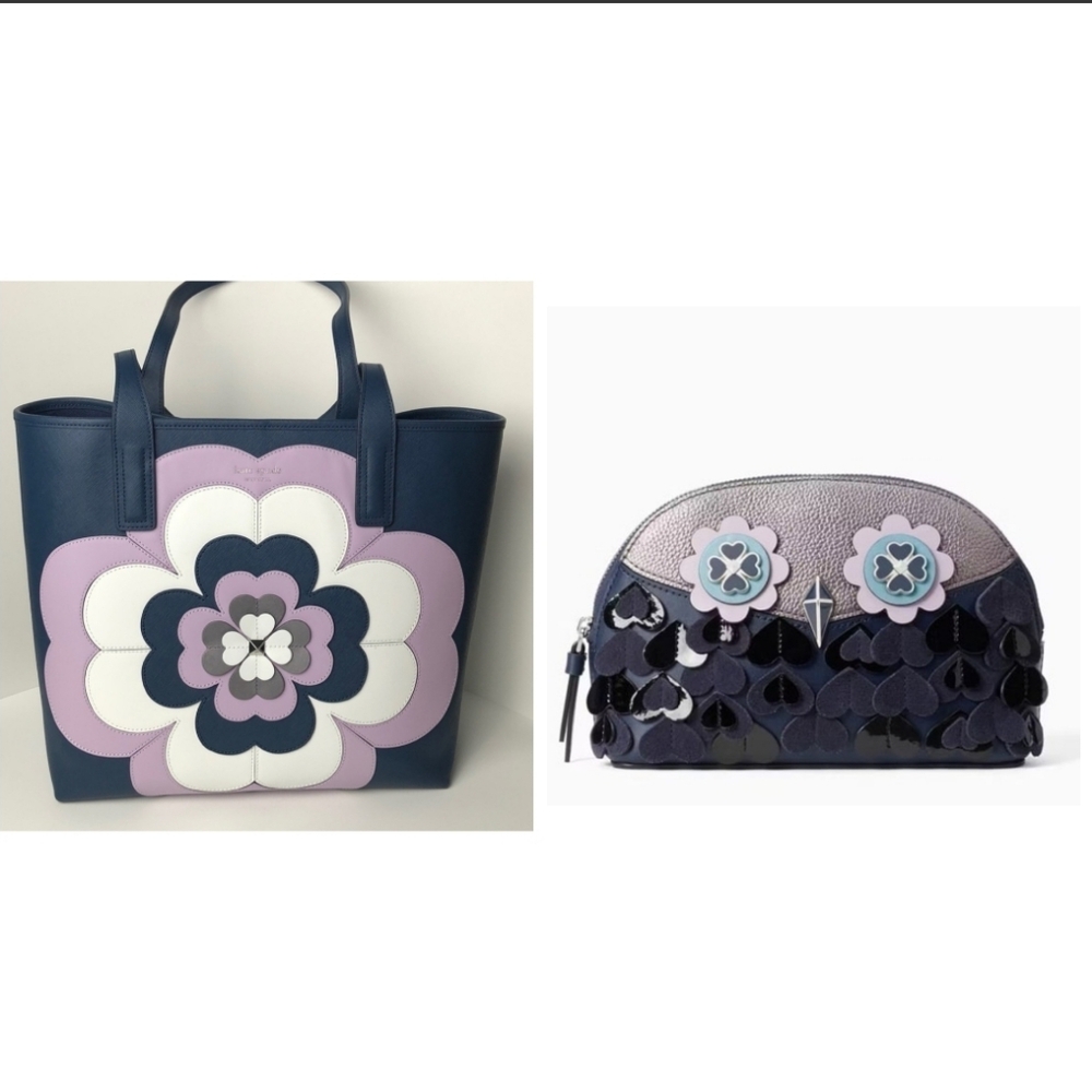 NWOT Kate Spade 'Reiley' Tote & Owl Bag
